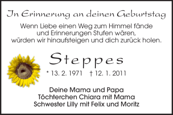 Traueranzeige von Stefan Schmitt von Starkenburger Echo