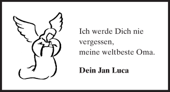 Traueranzeige von Vesta Seebold von  Wiesbaden komplett