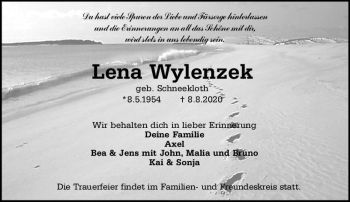 Traueranzeige von hen Wylenzek von vrm-trauer