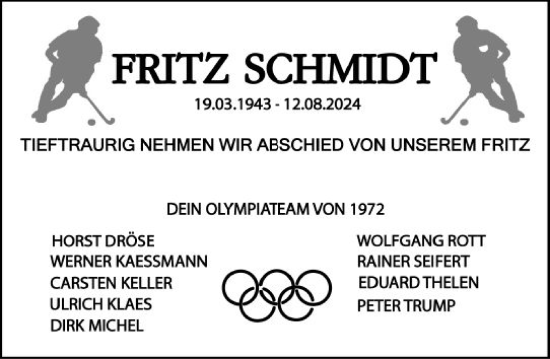 Traueranzeige von Fritz Schmidt von Rüsselsheimer Echo
