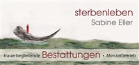 Logo sterbenleben · trauerbegleitende Bestattungen · Sabine Eller 