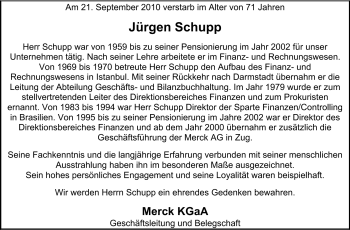 Traueranzeige von Jürgen Schupp von Echo-Zeitungen (Gesamtausgabe)
