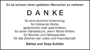Traueranzeige von Alwin Schüler von Darmstädter Echo, Odenwälder Echo, Rüsselsheimer Echo, Groß-Gerauer-Echo, Ried Echo