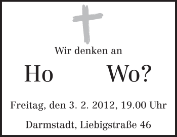 Traueranzeige von Horst Turner von Darmstädter Echo, Odenwälder Echo, Rüsselsheimer Echo, Groß-Gerauer-Echo, Ried Echo