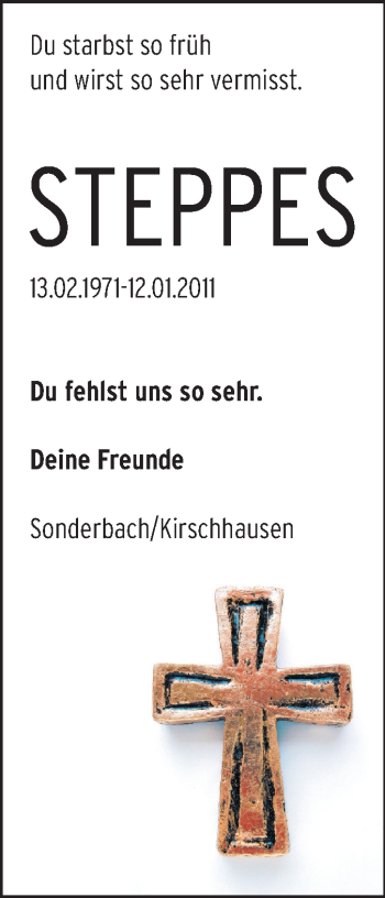 Traueranzeige von Stefan Schmitt von Starkenburger Echo