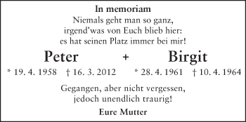 Traueranzeige von Peter Hallstein von Echo-Zeitungen (Gesamtausgabe)