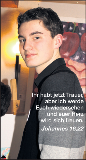 Traueranzeige von Jonas Altmann von Rüsselsheimer Echo, Groß-Gerauer-Echo, Ried Echo