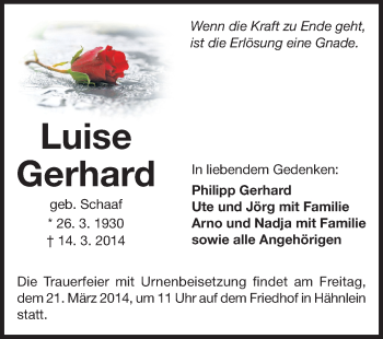 Traueranzeige von Inliebendem Gedenken von Echo-Zeitungen (Gesamtausgabe)