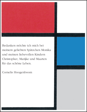 Traueranzeige von Cornelis Haagenboom von Echo-Zeitungen (Gesamtausgabe)