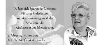 Traueranzeige von In Liebe Adolf  von Starkenburger Echo