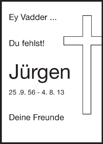 Traueranzeige von Jürgen Buss von Echo-Zeitungen (Gesamtausgabe)