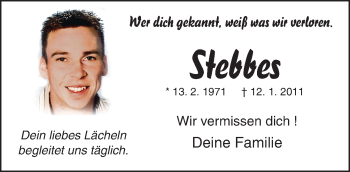 Traueranzeige von Stefan Schmitt von trauer.echo-online.de