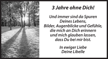 Traueranzeige von In Gedenken  von  Mainspitze