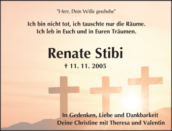 Traueranzeige von Renate Stibi von  Wiesbaden komplett