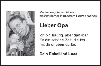 Traueranzeige von Rudolf Schindler von Trauerportal Echo Online