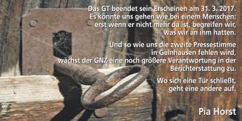 Traueranzeige von Gelnhausener  Tageblatt von  Gelnhäuser Tageblatt