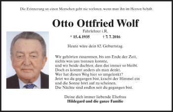 Traueranzeige von Otto Ottfried Wolf von Trauerportal Rhein Main Presse Traueranzeige von Otto Ottfried Wolf von Trauerportal Rhein Main Presse