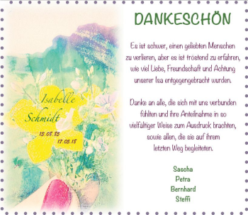 Traueranzeige von Isabelle Schmidt von VRM Trauer