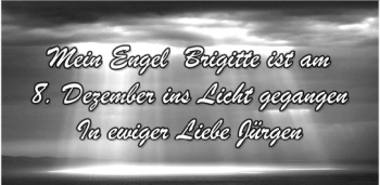 Traueranzeige von Brigitte  von vrm-trauer