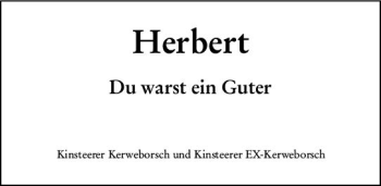 Traueranzeige von Herbert  von vrm-trauer Rüsselsheimer Echo / MainSpitze