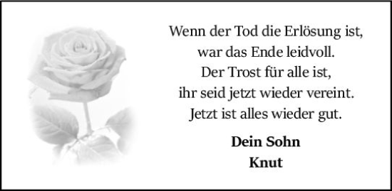 Traueranzeige von In Gedenken  von Odenwälder Echo