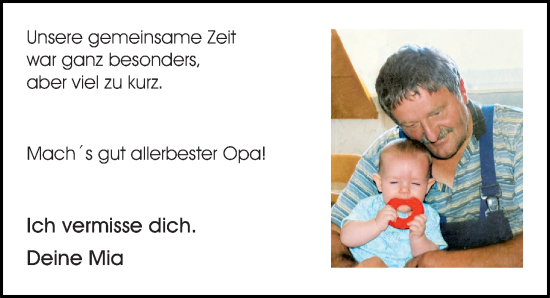 Traueranzeige von Otto Winter von Allgemeine Zeitung Rheinhessen-Nahe