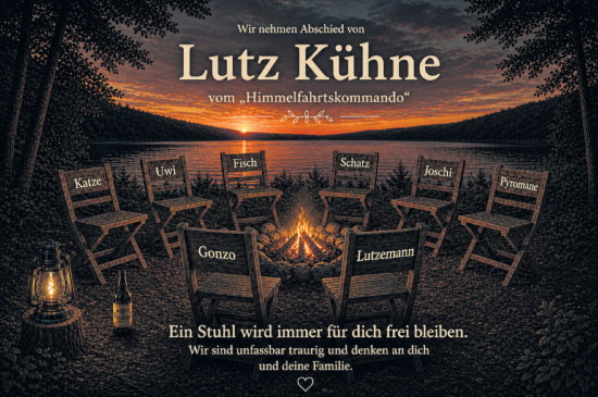 Traueranzeige von Lutz Kühne von Hinterländer Anzeiger