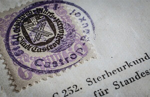Die Sterbeurkunde Die Sterbeurkunde