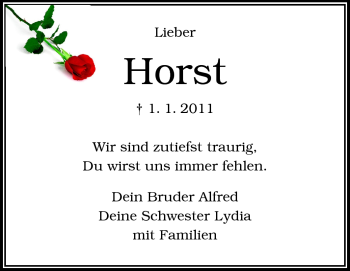 Traueranzeige von Horst Götz von Darmstädter Echo, Odenwälder Echo, Rüsselsheimer Echo, Groß-Gerauer-Echo, Ried Echo