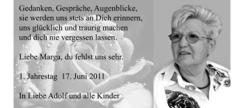 Traueranzeige von Margaretha Hilkert von Starkenburger Echo