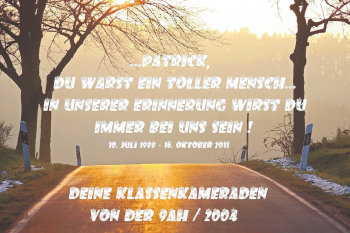 Traueranzeige von Patrick Löb von Odenwälder Echo