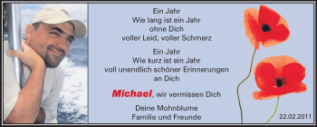Traueranzeige von Michael Gajdzik von Echo-Zeitungen (Gesamtausgabe)