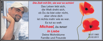 Traueranzeige von Michael Gajdzik von Echo-Zeitungen (Gesamtausgabe)