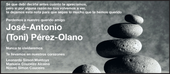 Traueranzeige von José-Antonio Perez-Olano von Odenwälder Echo