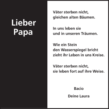 Traueranzeige von Otto Unsöld von Echo-Zeitungen (Gesamtausgabe)