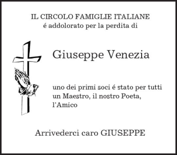 Traueranzeige von Giuseppe Venezia von Trauerportal Echo Online
