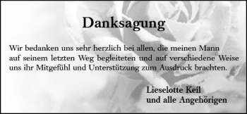 Traueranzeige von Danksagung  von vrm-trauer