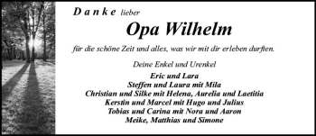 Traueranzeige von Ernst Wilhelm Klinger von vrm-trauer