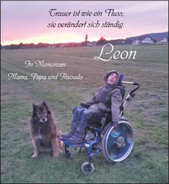 Traueranzeige von Leon  von Dill Block