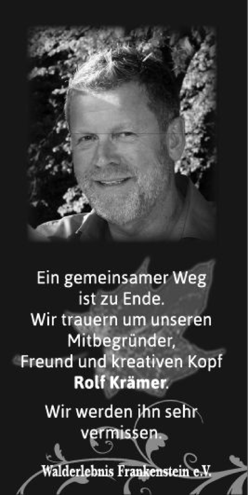 Traueranzeige von Rolf Krämer von Darmstädter Echo