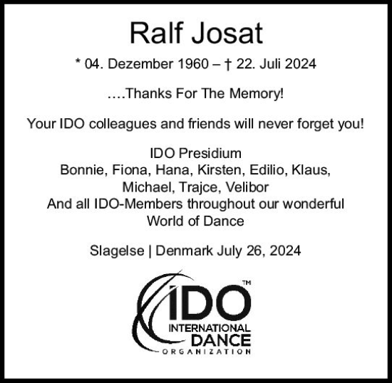 Traueranzeige von Ralf Josat von Nassauische Neue Presse