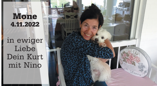 Traueranzeige von Mone  von Odenwälder Echo