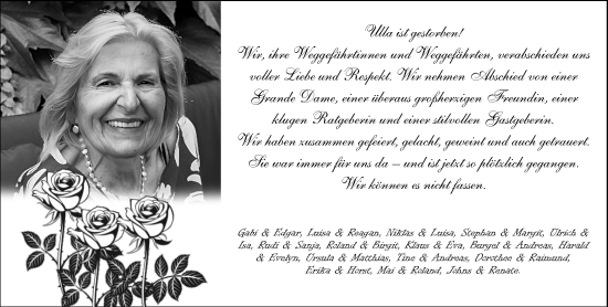 Traueranzeige von Ulla Schaberger von Allgemeine Zeitung Rheinhessen-Nahe