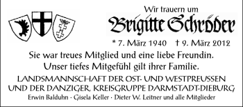Traueranzeige von Gisela Schröder von Echo-Zeitungen (Gesamtausgabe)