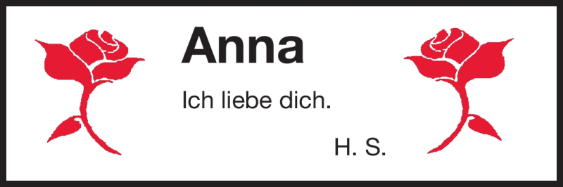  Traueranzeige für Anna Stahlecker vom 04.06.2012 aus Darmstädter Echo, Odenwälder Echo, Rüsselsheimer Echo, Groß-Gerauer-Echo, Ried Echo