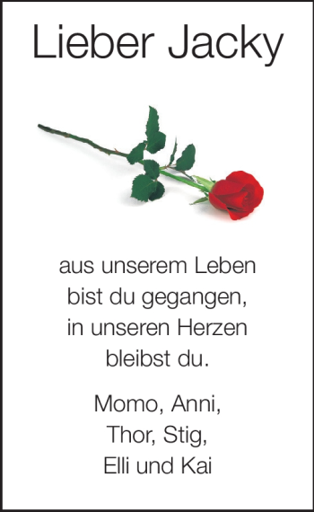 Traueranzeige von Johann Kiefner von Echo-Zeitungen (Gesamtausgabe)