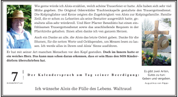 Traueranzeige von Alois Gaber von Starkenburger Echo