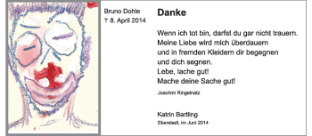 Traueranzeige von Bruno Dohle von Echo-Zeitungen (Gesamtausgabe)