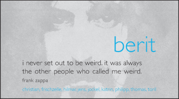 Traueranzeige von Berit  von Echo-Zeitungen (Gesamtausgabe)