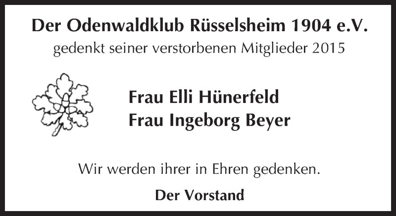  Traueranzeige für Sterbetafel vom 21.11.2015 vom 21.11.2015 aus trauer.echo-online.de